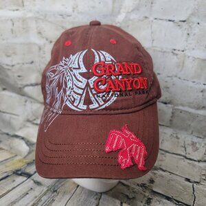 Vintage Grand Canyon National Park Trucker Hat Ball Cap Strap Back Adjustable